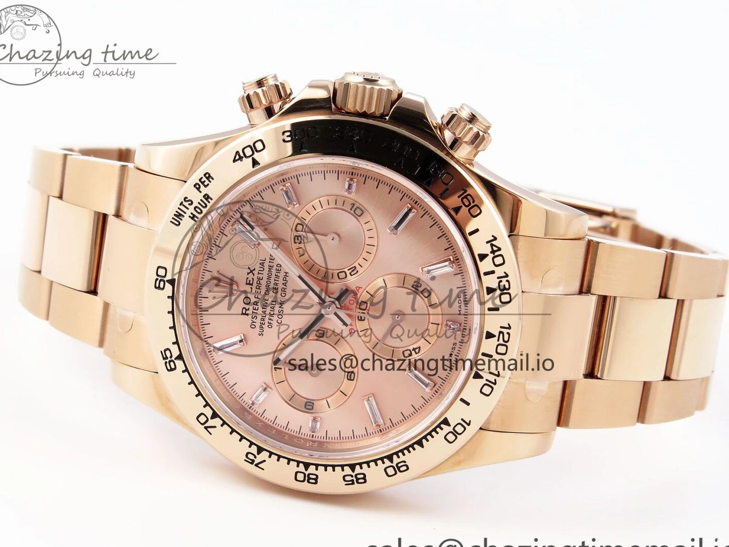 MiroTime 0402 Bold Daytona 116505 KING 1:1 Best Edition RG Crystal Dial on RG Bracelet SH 1938